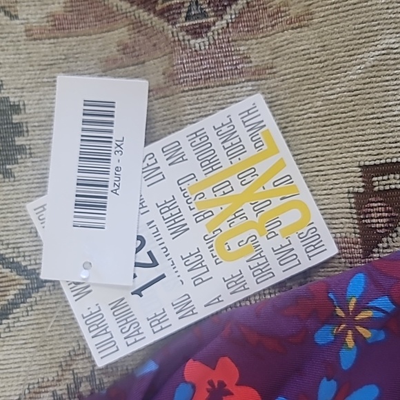 LulaRoe Azure skirt XXXL 3XL - Picture 5 of 6